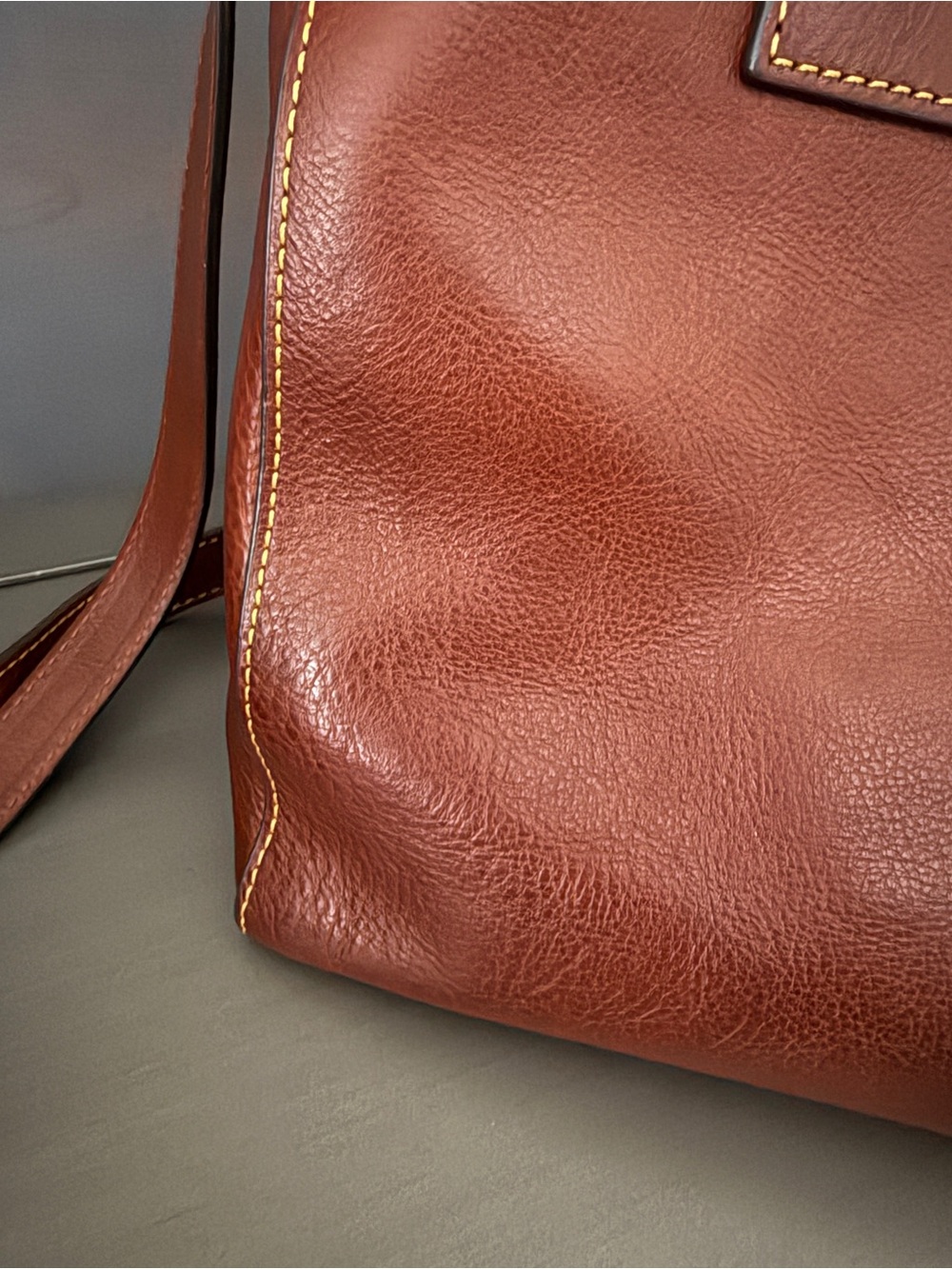 Dooney & Bourke Florentine Amelie Logo Lock Tote - Picture 4 of 16